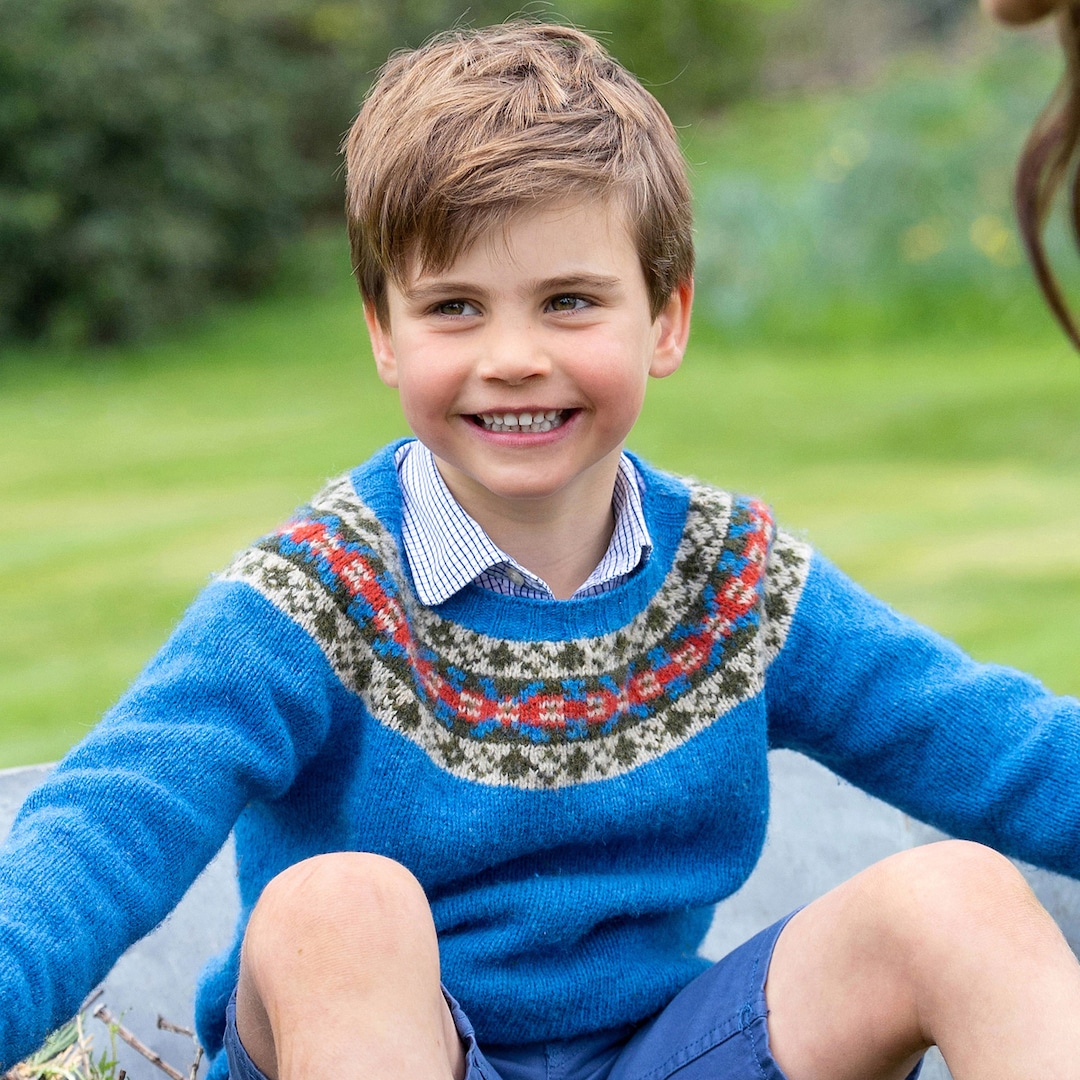 Prince Louis Looks So Grown Up in New Photos to Mark 5th Birthday